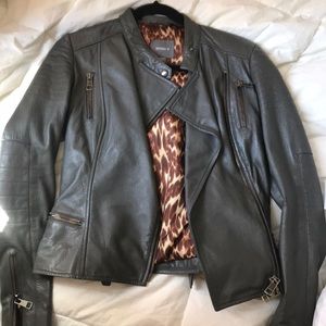 Leather jacket